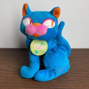 Y2K Blue Flirt GMA Access Cat Plush